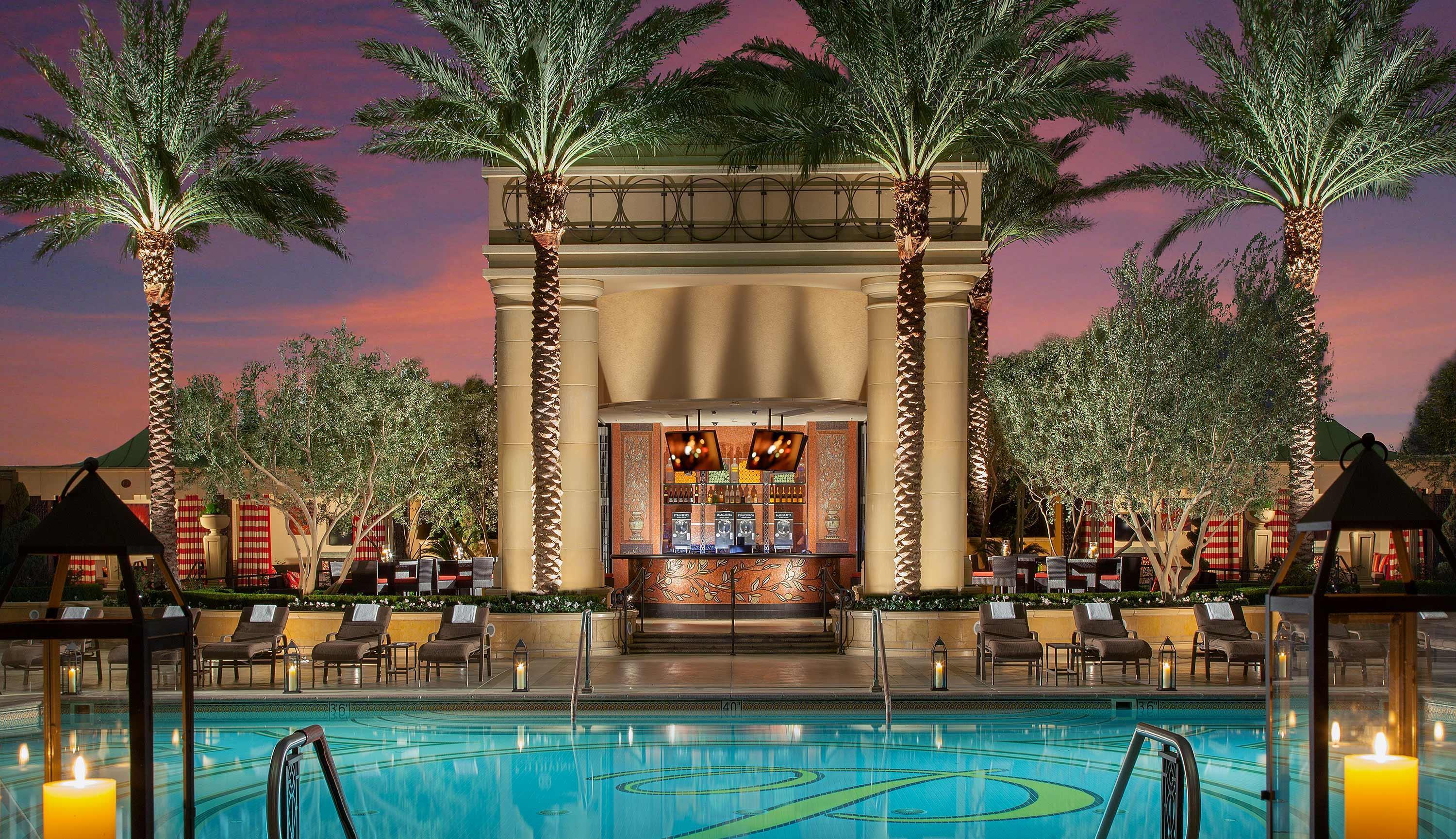 Hotel The Palazzo at The Venetian® Las Vegas Esterno foto The pool at Encore